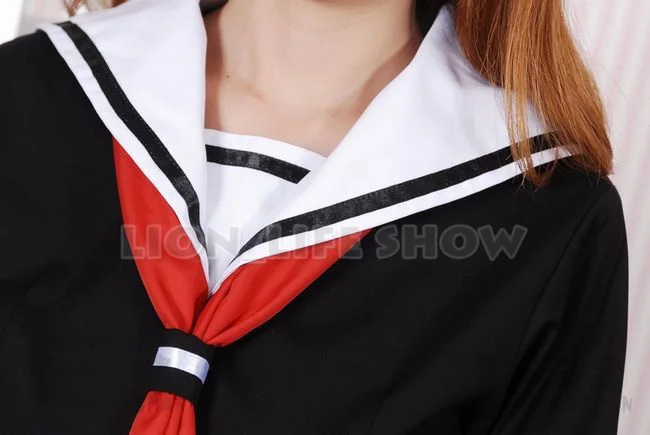 Костюм школьной матросской униформы Hell Girl/Jigoku Shoujo Ai Enma костюм для косплея JK топ