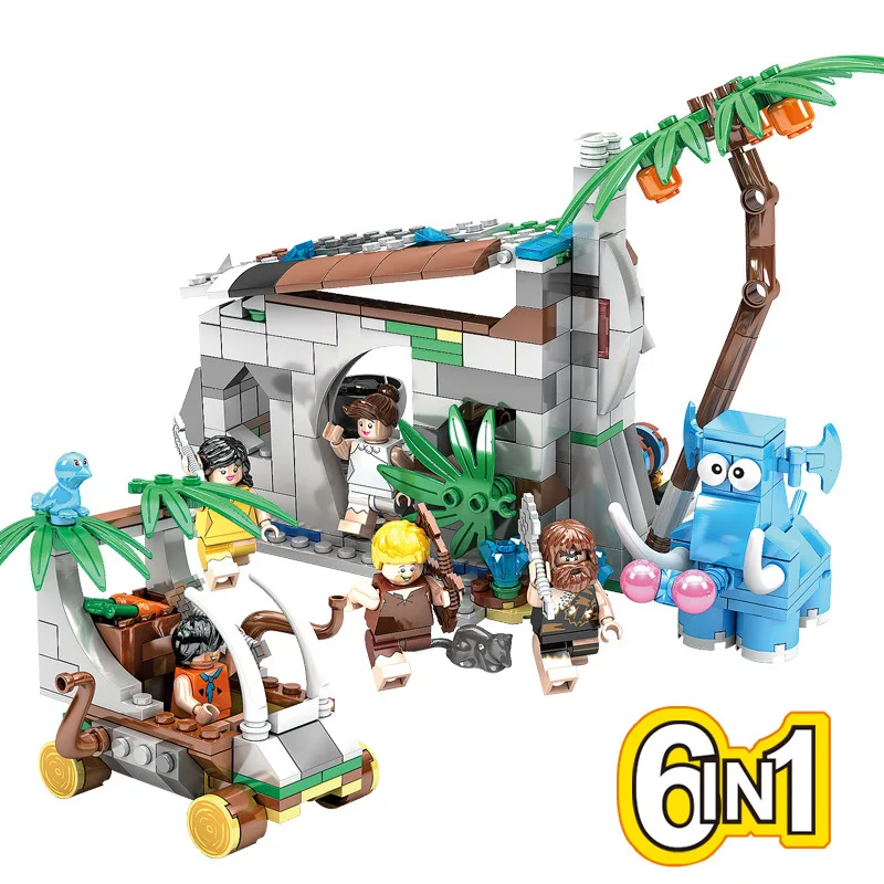 481 шт. Супер Герои Примитивное племя сцены сумасшедшие примитивные человеческие