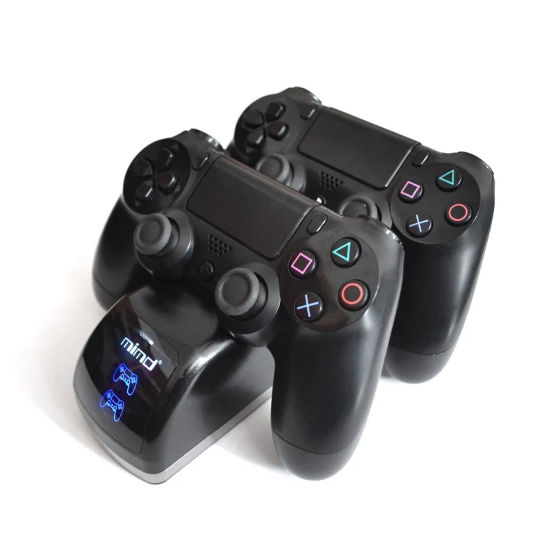 Беспроводной контроллер PS4 зарядное устройство с двумя сиденьями со