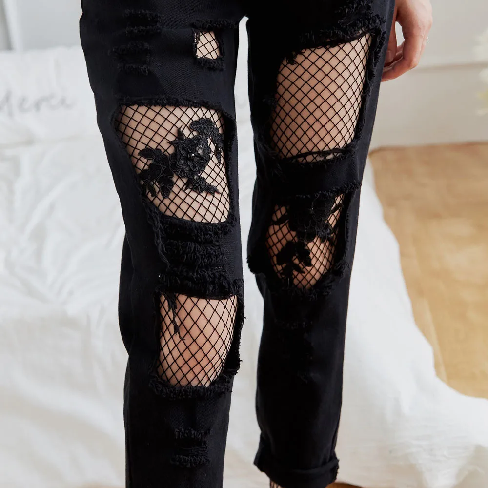 Новые красивые женские Chaussette сексуальное прозрачное белье колготки в сеточку