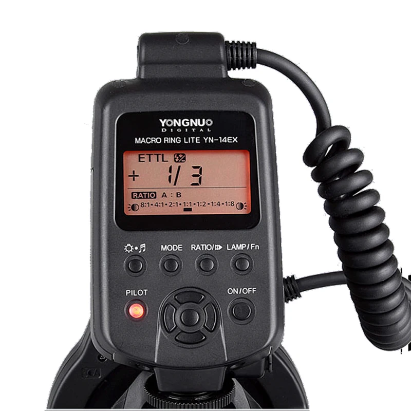 YongNuo YN-14EX YN14EX TTL макро кольцевой светильник вспышка с переходным кольцом Speedlite для