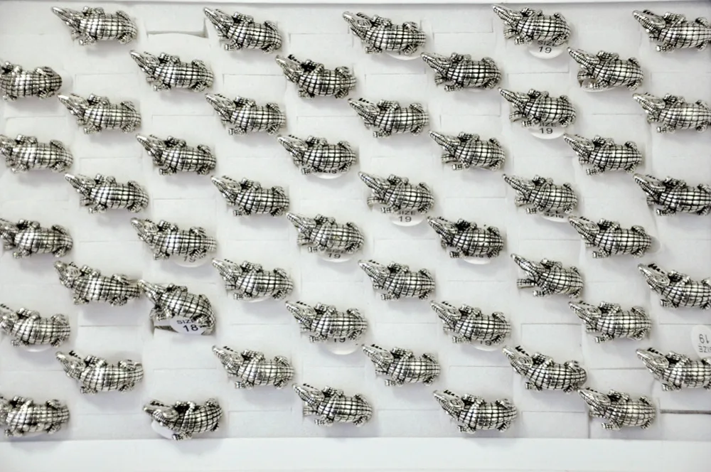 30 шт. новые винтажные ювелирные изделия мужские кольца из древнего серебряного