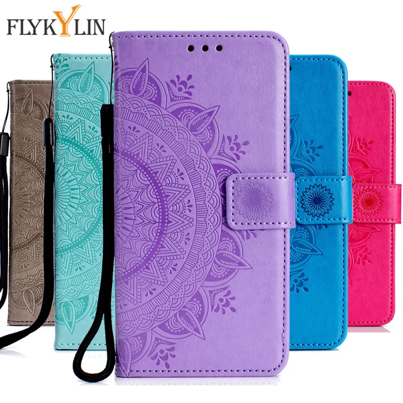 Кожаный чехол A7 2018 для Samsung Galaxy A750 SM-A750F чехлы телефонов с откидной крышкой и