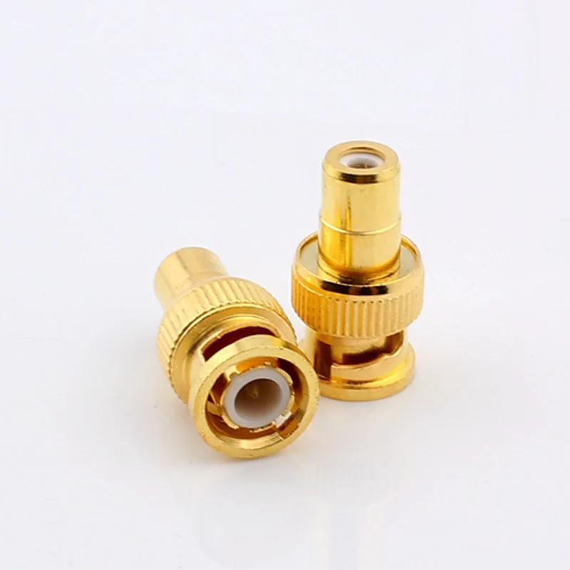 Позолоченный аудио и видео разъем BNC/RCA 10 шт.|bnc connector|bnc male connectorbnc video connector |