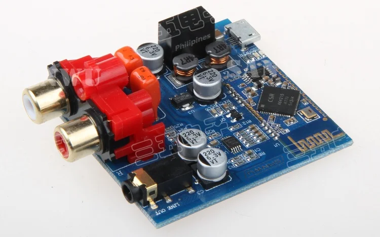 CSR8635 HiFi Bluetooth v4.0 аудио приемник коробка Micro USB для автомобильного усилителя