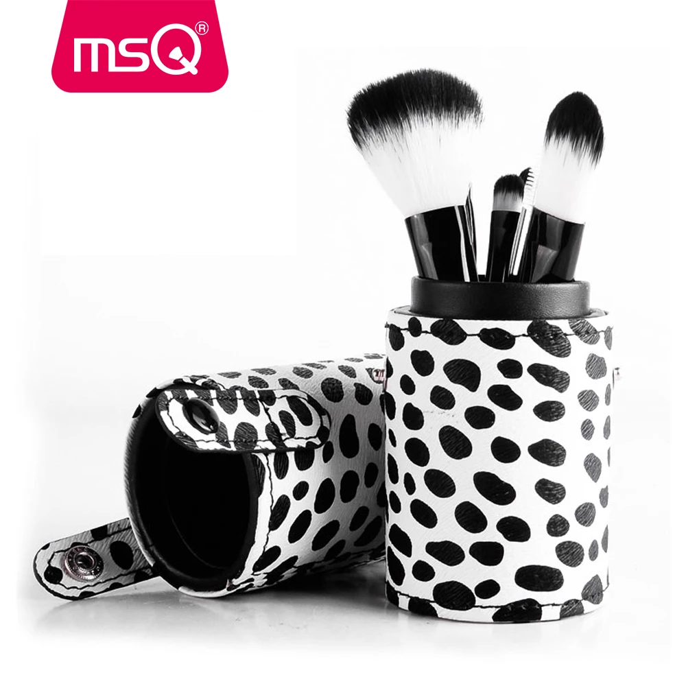 Набор кистей для макияжа из ПУ кожи 8 шт. | Красота и здоровье