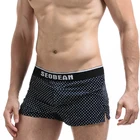 Мужские шорты из 100% хлопка seobean, свободные брюки размера плюс, пижамные шорты derlook