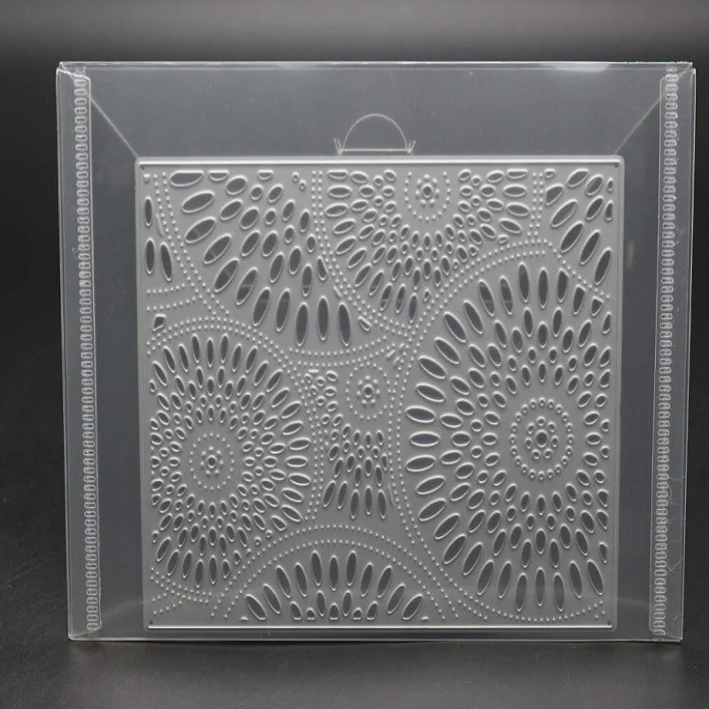 5 шт. прозрачный металлический штампованный лист для хранения пластиковый
