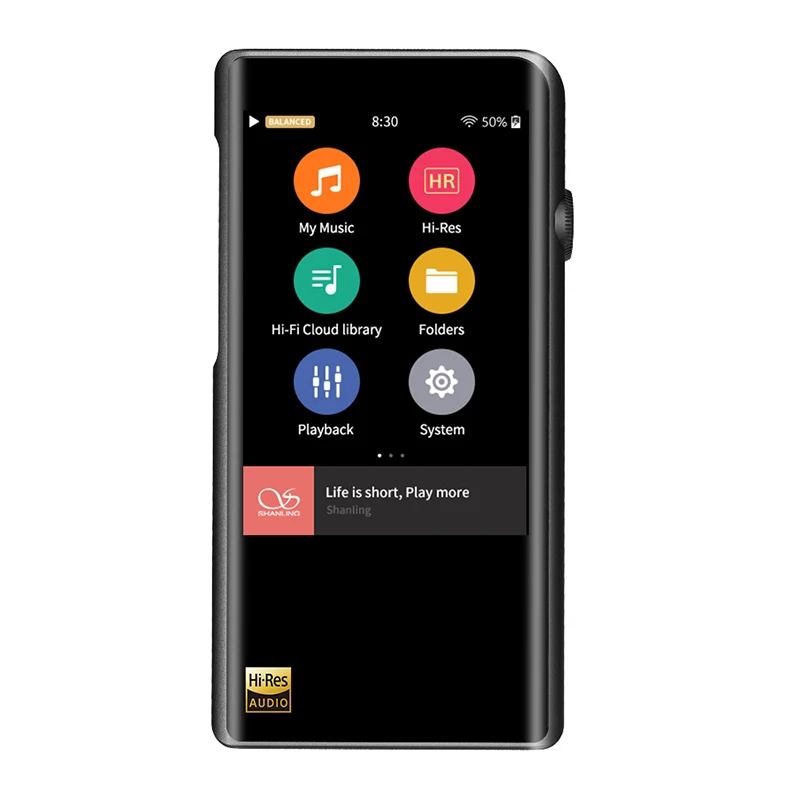 Портативный музыкальный плеер Shanling M5s AK4493EQ DAC Hi Res HIFI DAP MP3 с aptX Bluetooth функции DSD256 для