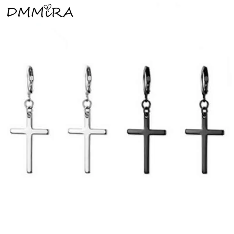 Женские серьги кольца из титановой стали золотого и черного цвета|Серьги-кольца|