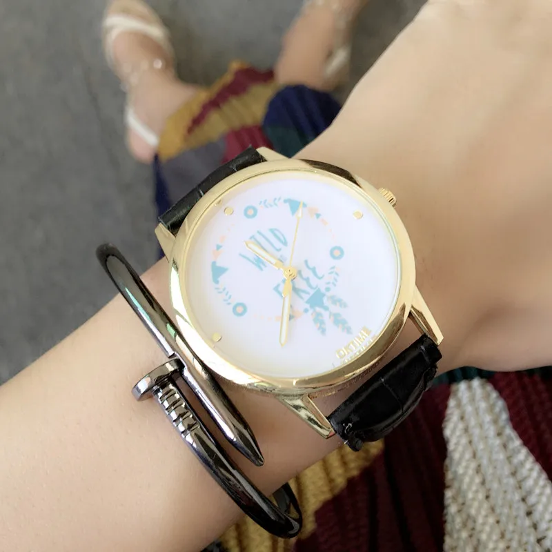 Новое поступление 2016 года модные часы качественные товары простые повседневные