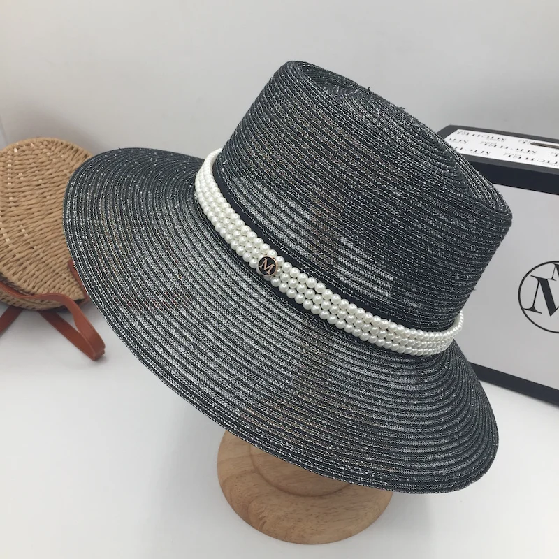 Весна лето новый перспектива шляпа рыбака flash Модные женские черный праздник хан