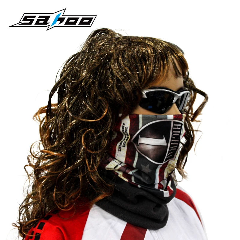 SAHOO Спорт на открытом воздухе Зимние флисовые Велосипеды маска шарф велосипед
