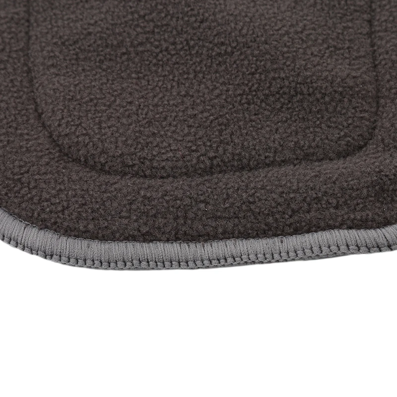 Тканевые вкладыши в подгузники 4 слоя бамбукового угля пеленальный коврик черные