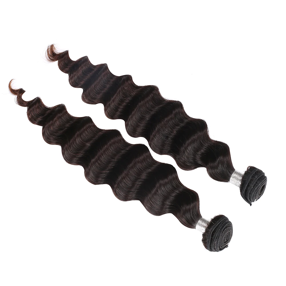 Новые перуанские волосы remy свободные глубокая волна 3 пряди 100% человеческие для