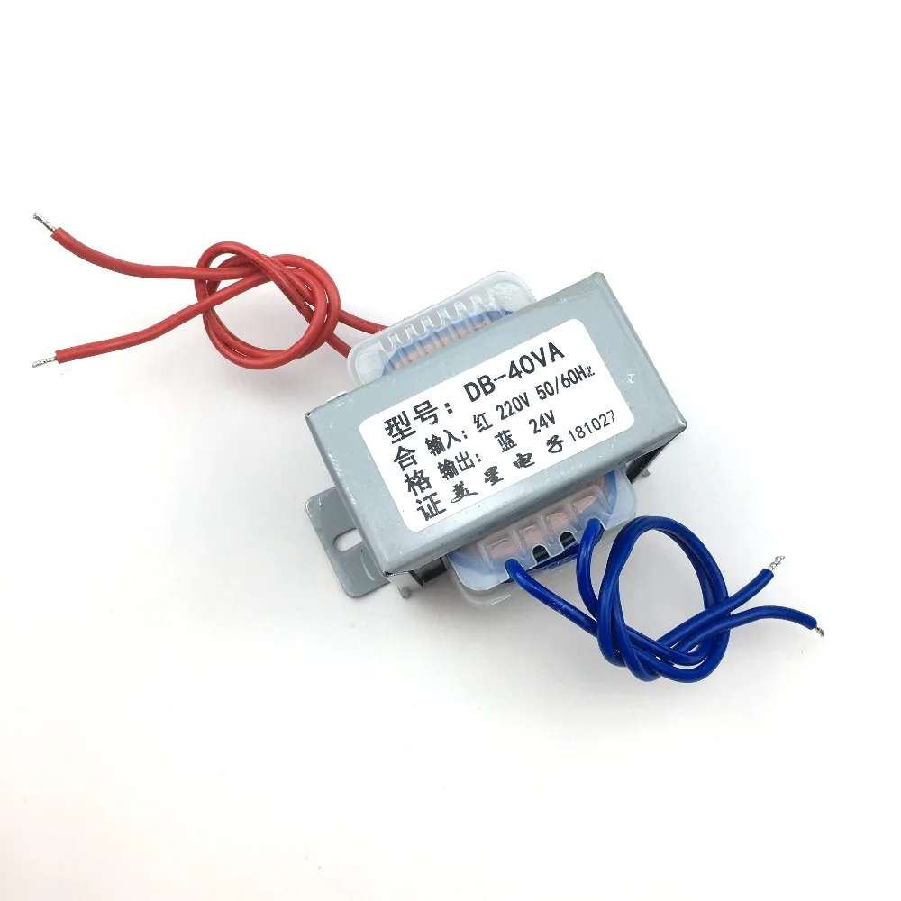 Transformador de 40w Ei66 Transformador de 220v para 24v ac a Transformadores