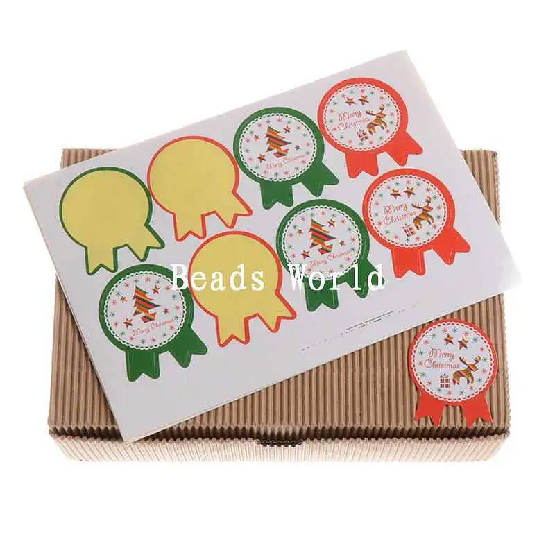 Горячая продажа 80 шт бумажные этикетки коробка конвертов уплотнения стикер