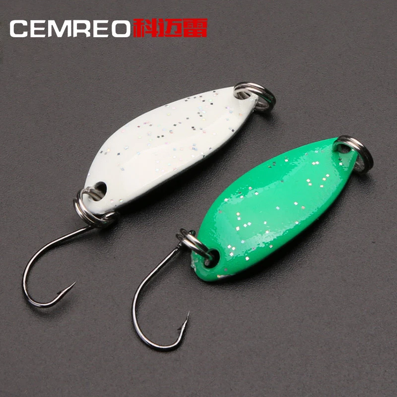 Cemreo рыболовная приманка Спиннер для рыбалки форель 2 5 г 4 7 6 видов цветов