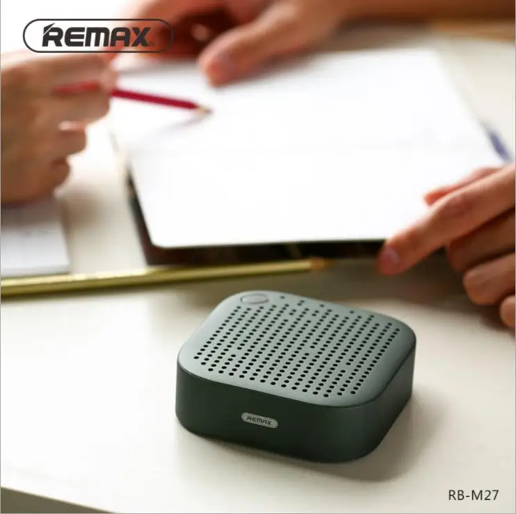 DDO REMAX-M27 портативный мини Bluetooth 4 2 динамик 1200 мАч Металл стерео музыка бас HD звук Вт