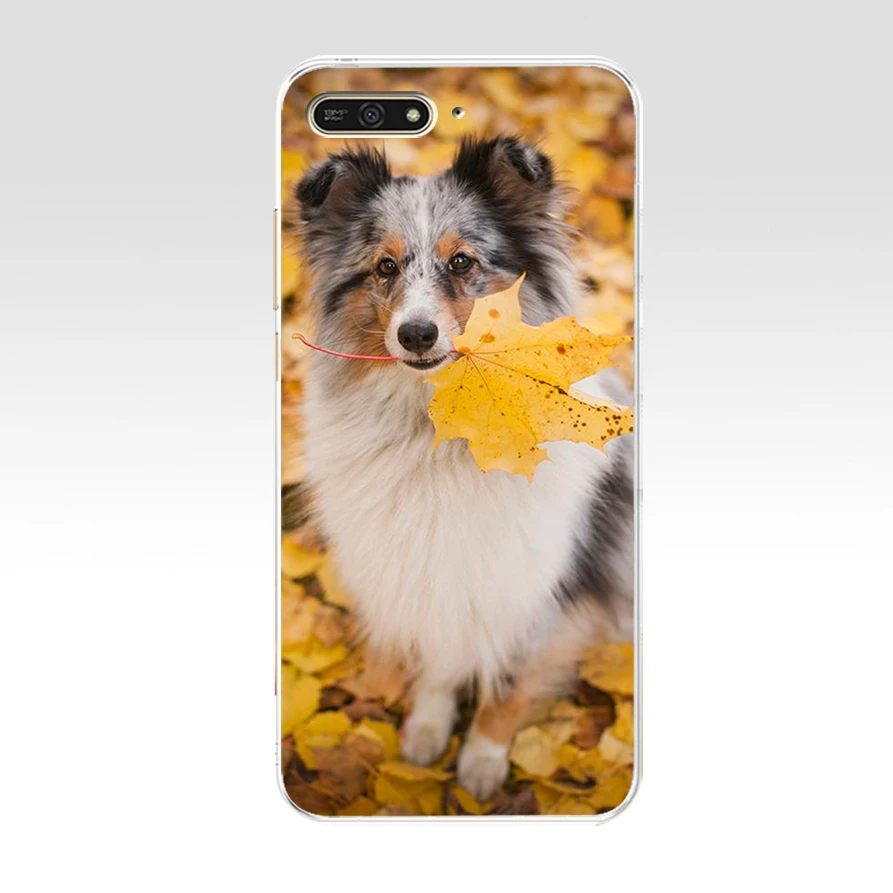 165AQ sheltie Мягкий Силиконовый ТПУ чехол для huawei Honor 7a pro 7x play 5 45 7 дюймов Чехол |