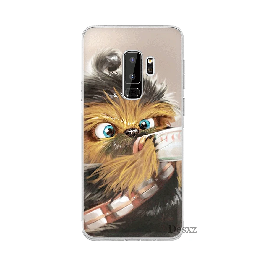 Чехол для телефона с изображением Звездных войн чебакка чехол Samsung Galaxy S3 S4 S5 S6 S7 S8