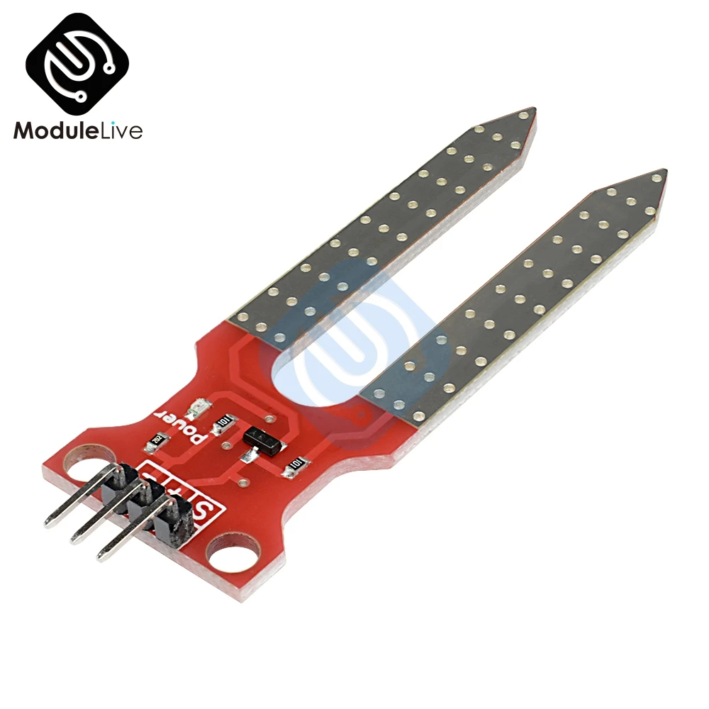 5 шт. датчик влажности почвы гигрометр обнаружения модуль датчика для Arduino