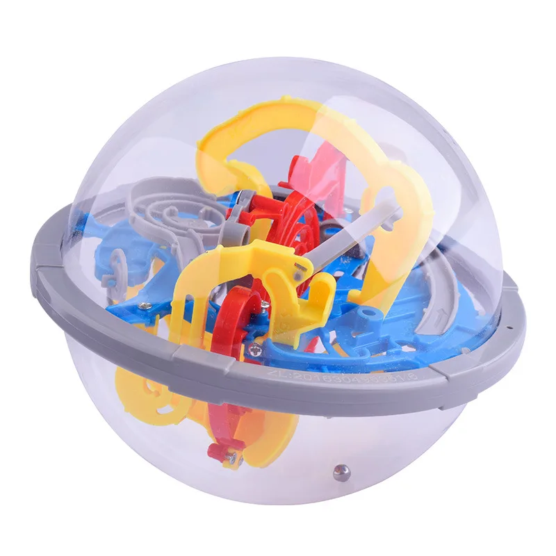 Фото Интеллекта детей 3D 3Д мяч летающая тарелка Лабиринт для взрослых декомпрессии