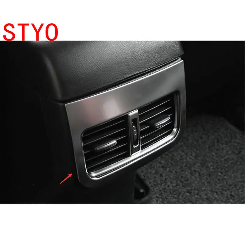 STYO Автомобильная задняя консоль для кондиционера крышка рамы отделка из