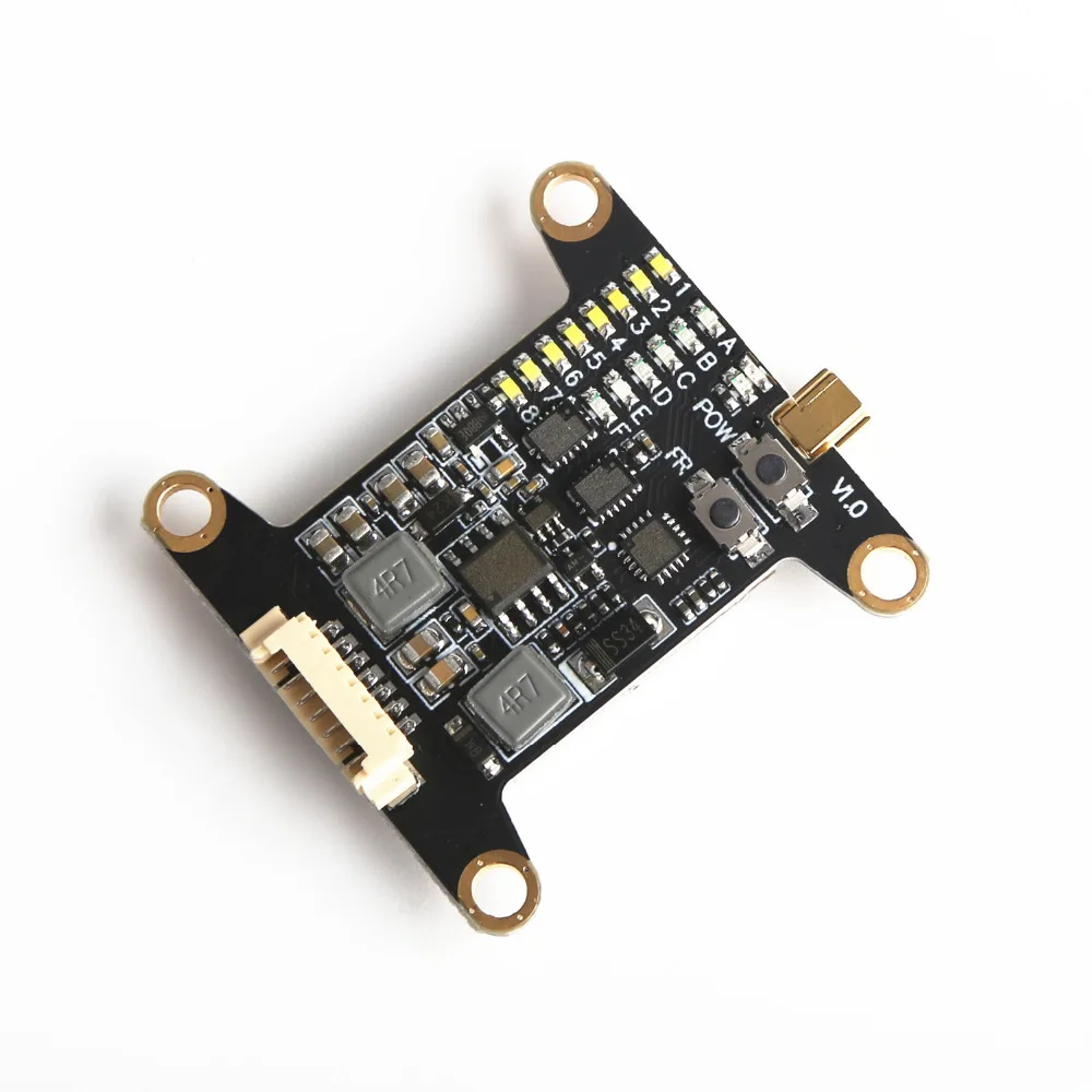 VTX5848 48CH 5 8G 25mW/200mW/600mW переключаемый модуль передатчика FPV PPM/SBUS/DSM2 управления |