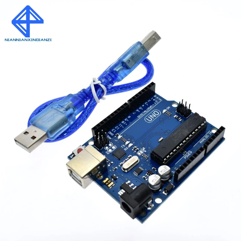 Один комплект UNO R3 MEGA328P ATMEGA16U2 для Arduino совместимый|Интегральные схемы| |