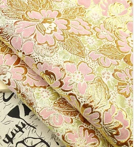 Pink 50*148 см, блестящая жаккардовая парчовая ткань Пейсли, ширина: 148 см, ткань для свадебной юбки Tecido, Россия, платье для танцев, швейная ткань - Цвет: Pink