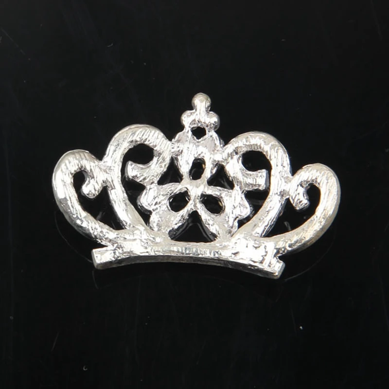 Nishine 5 шт. Корона Стразы пуговицы Diy Bling сплав для женщин Свадебная вечеринка