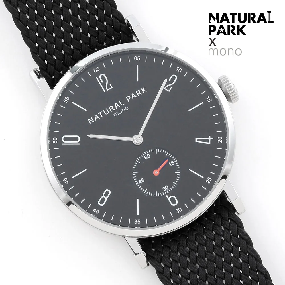 

NATURAL PARK Casual Watches 2018 Watch Men Top Brand Luxury Clock relogio masculino Quartz Wristwatch Handmade Nylon Strap 1314