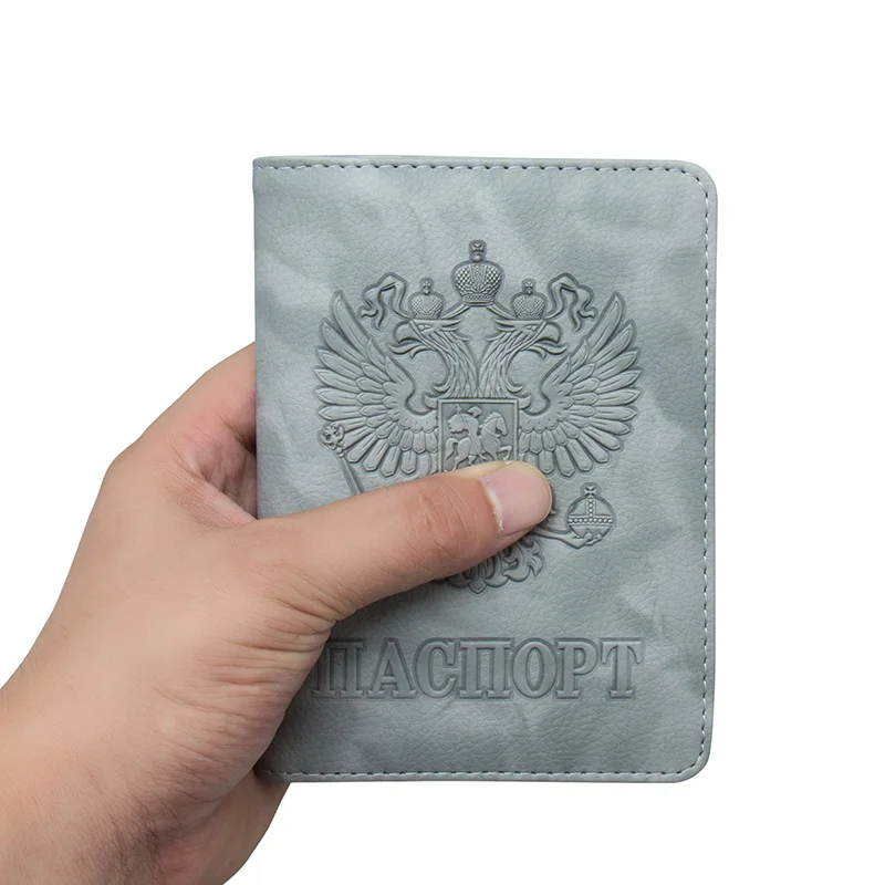 Новинка 2019 Винтажный чехол для паспорта в русском стиле женщин и мужчин из