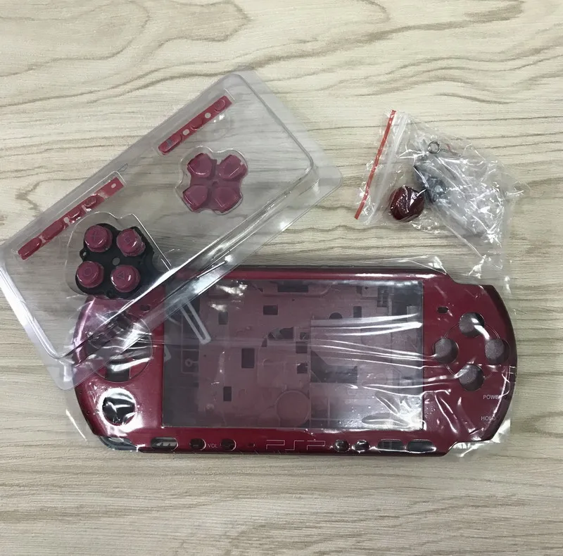 Сделано в Китае для psp 3000 slim & lite psp3000 корпус консоли чехол сменный с кнопками винты