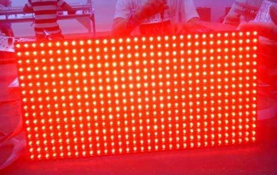 

P10 Single red outdoor LED module 320x160mm and other part for 9pcs screen 640x320mm