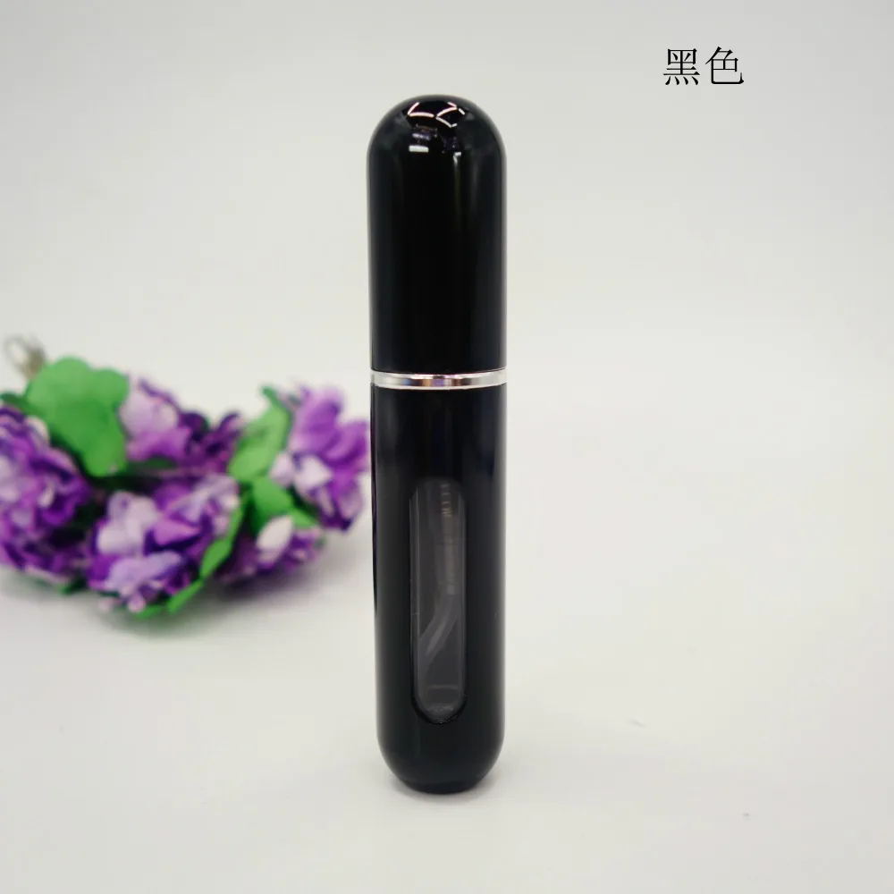L44-5ML дно заряда портативный флакон для духов Алюминий косметическая бутылка с распылителем бутылка 23+ 6 шт./партия