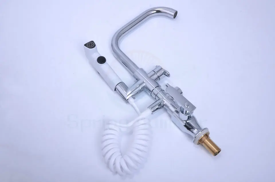 SPRING SUMMER Brass mixer tap cold water kitchen faucet kitchen sink Multifunction shower