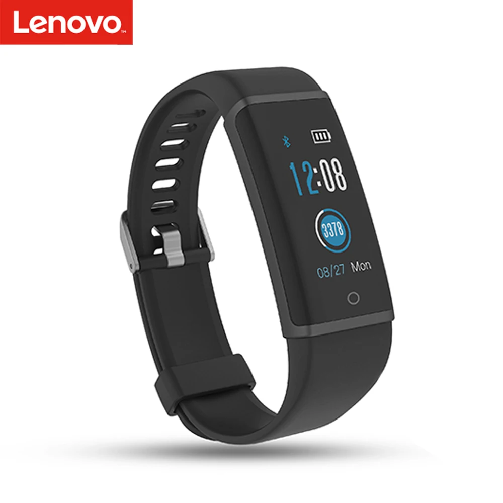 Оригинальный Смарт браслет Lenovo HX03F водонепроницаемый IP68 Bluetooth монитор сердечного