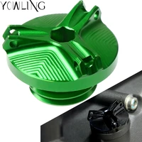 for kawasaki z800 z 800 2013 2014 2015 2016 motorcycle m202 5 engine magnetic cnc oil drain filler cup cap plug cover screw