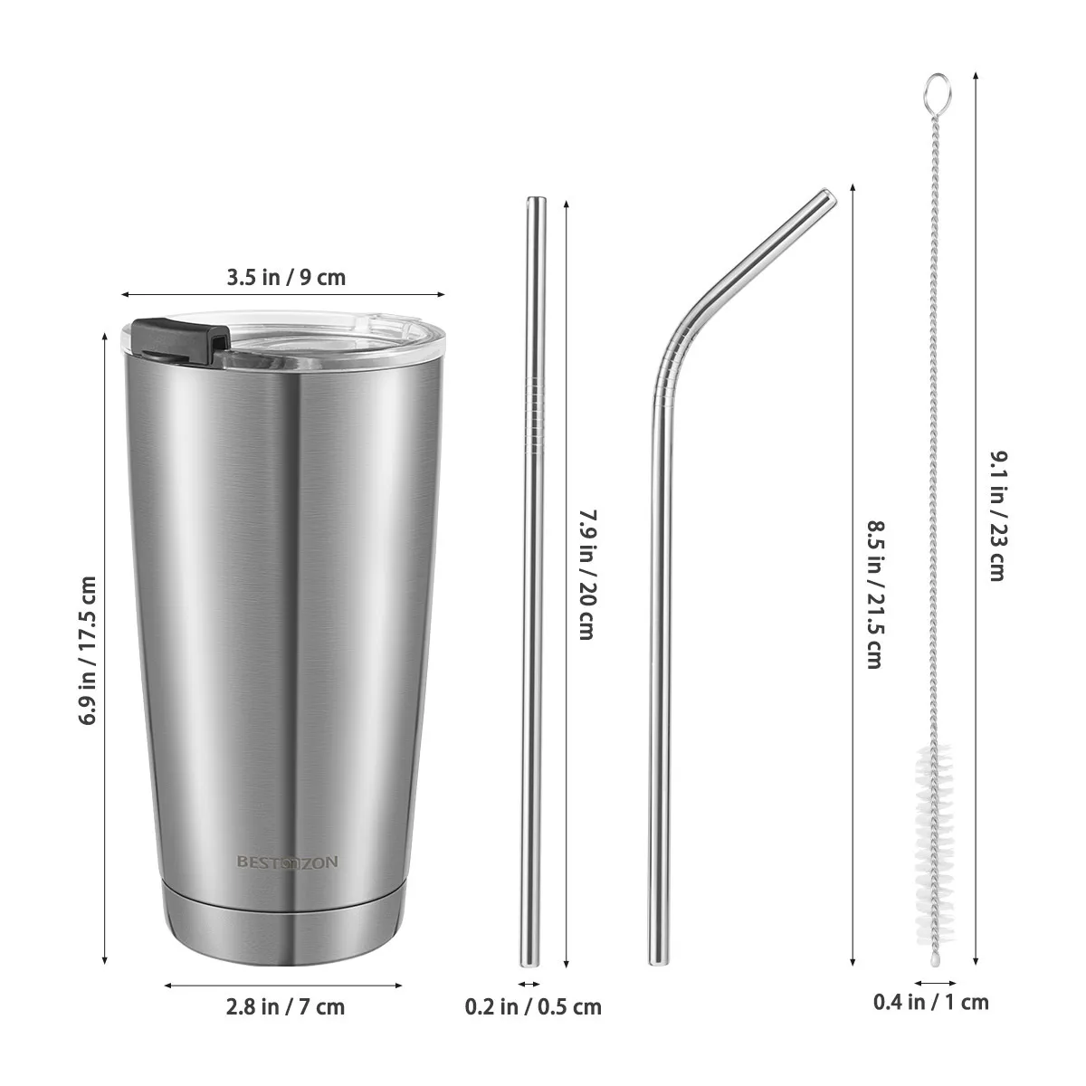 Вакуумная Изолированная бутылка-неваляшка из нержавеющей стали объемом 20 унций