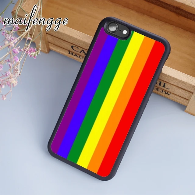 Чехол maifengge для телефона геев лесбиянок ЛГБТ радуга гордость чехол iPhone 11 12 Pro X XR XS