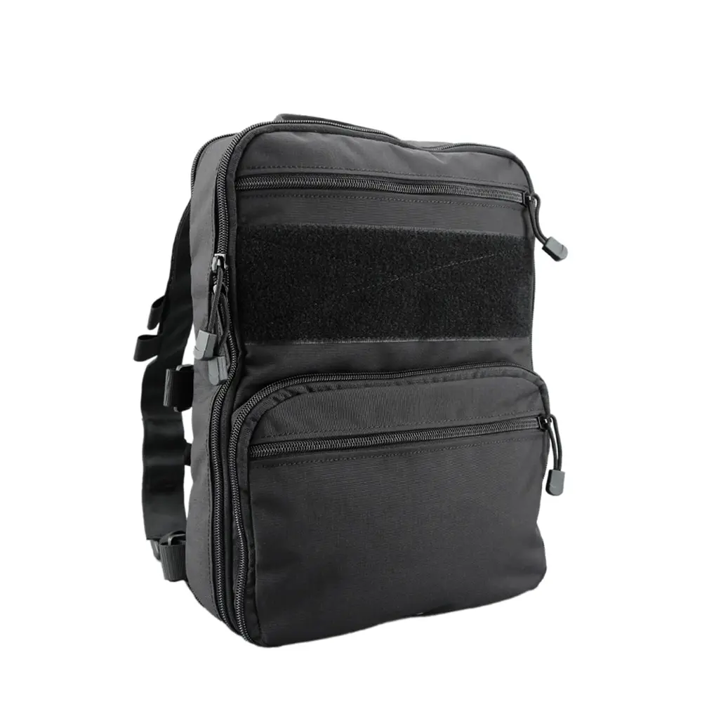 Black Flatpack D3 Тактический Рюкзак гидратация Перевозчик Molle Чехол страйкбол военная экипировка многоцелевой жилет Штурмовой Рюкзак Дорожная Сумка - Цвет: Black