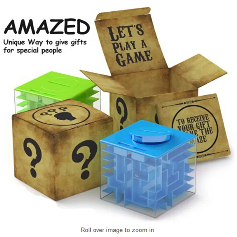 IPiggy Montessori Money Maze уникальный способ дарить подарки для специальных людей с