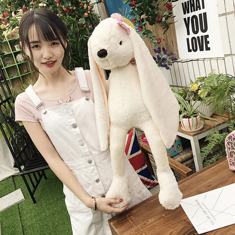 Fancytrader гигантский набивной плюшевый кролик игрушки большой мягкий аниме подушка