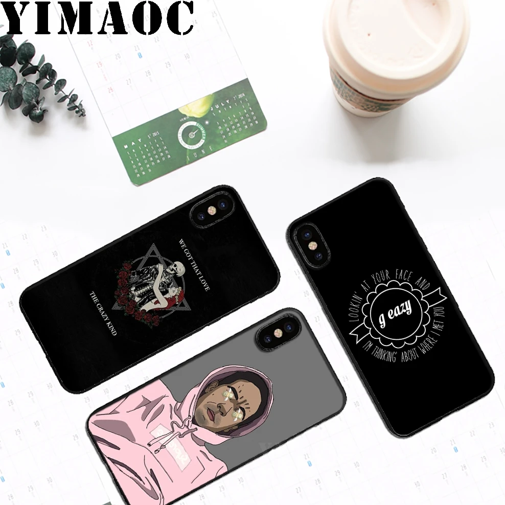 YIMAOC G Легкое Охлаждение Мягкий силиконовый чехол для iPhone 11 Pro Xr Xs Max X или 10 8 7 6 6S Plus 5
