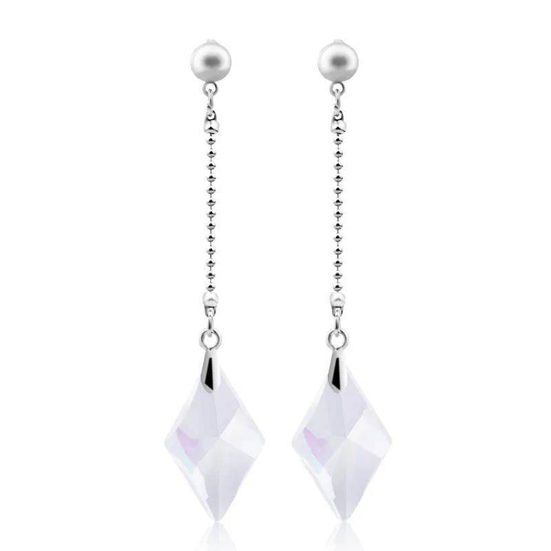 Серьги для женщин и девочек Роскошные модные геометрические винтажные длинные с