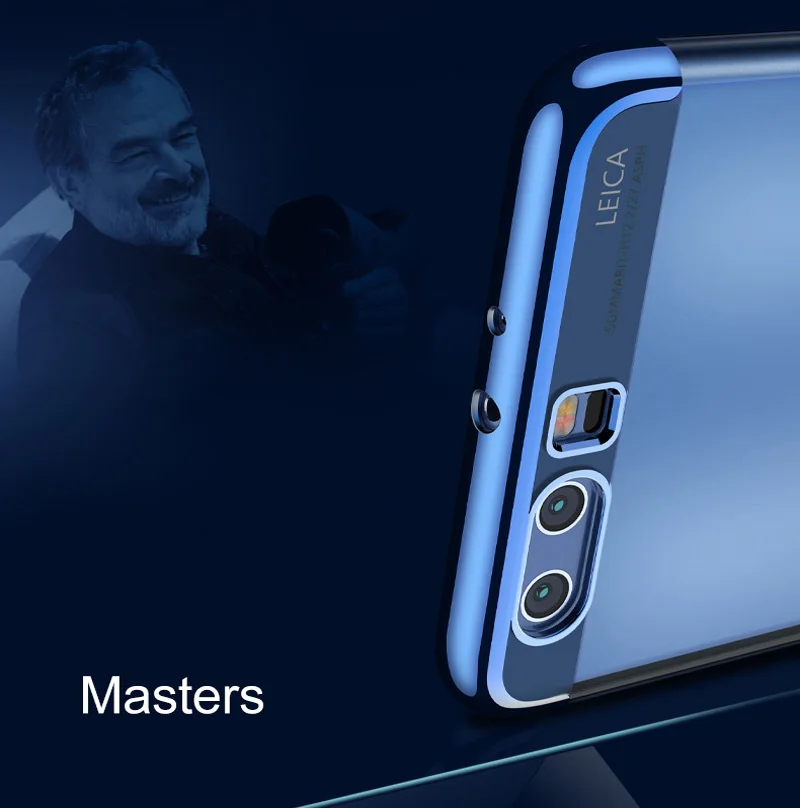 SIXEVE силиконовый прозрачный чехол для Huawei P8 P9 P10 P20 Lite Plus honor 8 9 Lite 10 V9 играть Коврики 8 9 10 Pro Чехол Мягкий чехол с покрытием и рамкой
