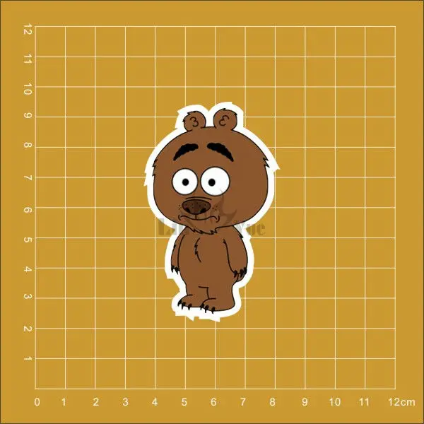 Brickleberry Маллой Тетрадь Холодильник Скейтборд тележка чехол наклейки рюкзак наклейки для таблиц ПВХ стикер автомобиля