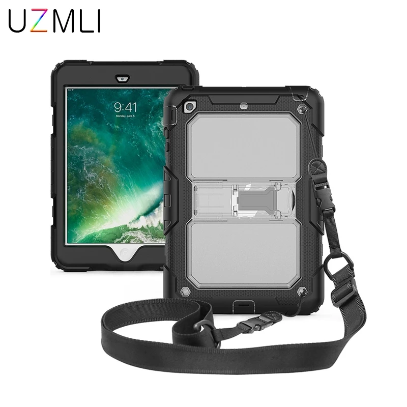 Для iPad mini 1/2/3 чехол для планшета 3 Слои Heavy Duty Прочный противоударный силиконовый